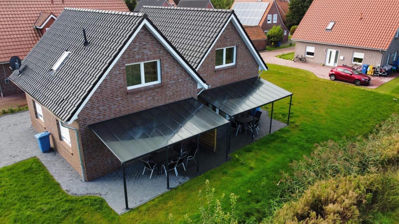 Ferienhaus am Seedeich Emden Exterior foto